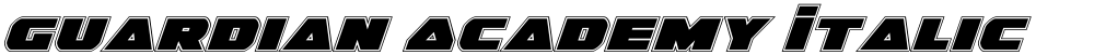 Guardian Academy Italic
