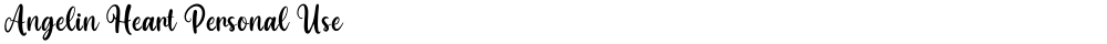 Angelin Heart Personal Use