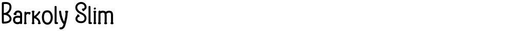 Barkoly Slim