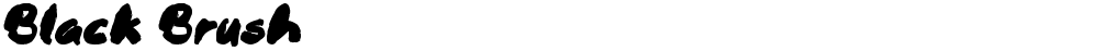 Black Brush