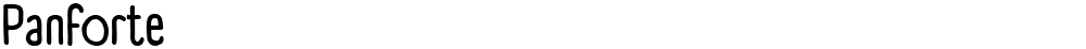 Panforte