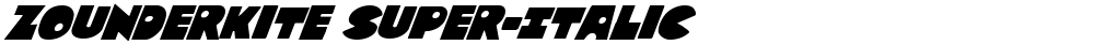Zounderkite Super-Italic