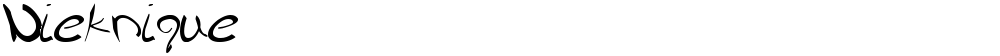 Nieknique