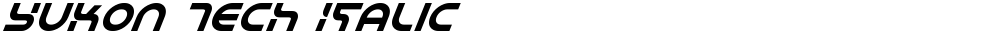 Yukon Tech Italic