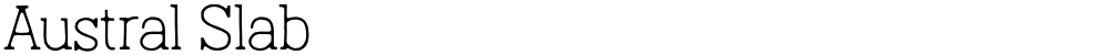 Austral Slab