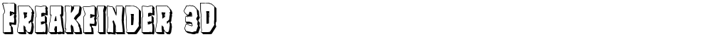 Freakfinder 3D
