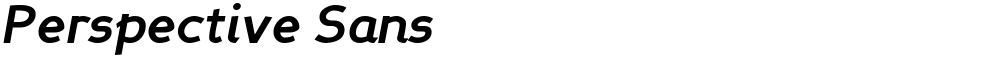 Perspective Sans