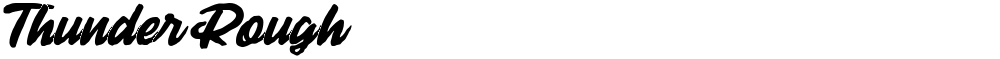 Thunder Rough