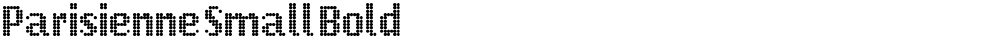 Parisienne Small Bold