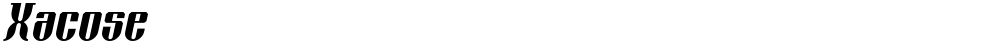 Xacose