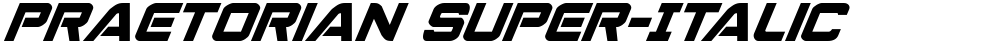 Praetorian Super-Italic