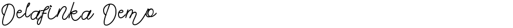 Delafinka Demo