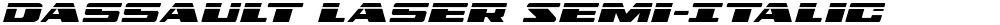 Dassault Laser Semi-Italic