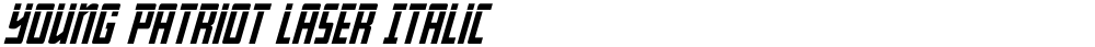 Young Patriot Laser Italic