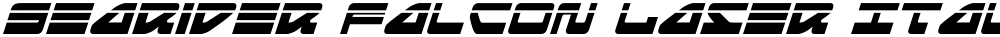 Searider Falcon Laser Italic