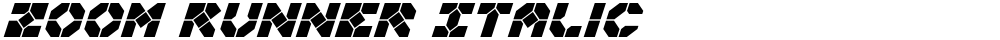 Zoom Runner Italic