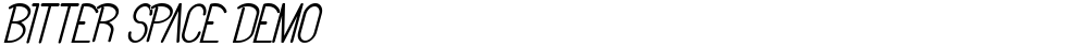 Bitter Space Demo