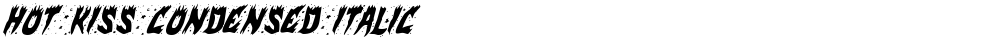 Hot Kiss Condensed Italic