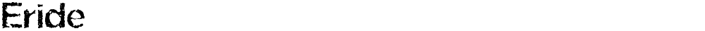 Eride