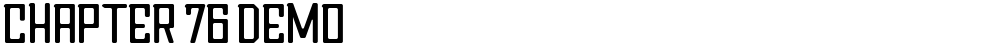 Chapter 76 Demo