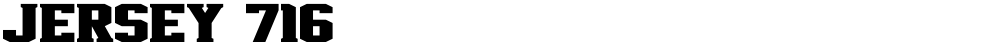 Jersey 716