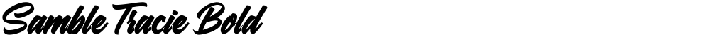 Samble Tracie Bold