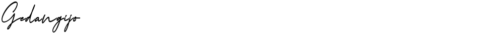 Gedangijo