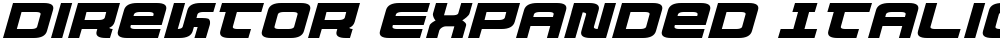 Direktor Expanded Italic