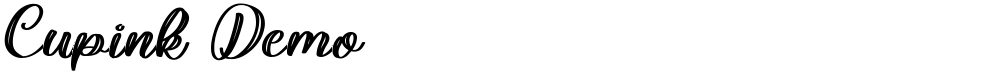 Cupink Demo