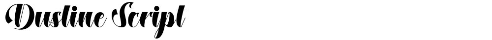 Dustine Script