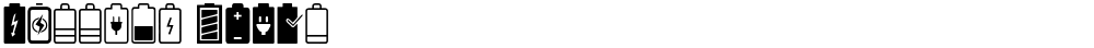 Battery Icons