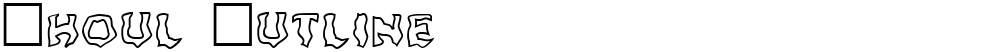 Ghoul Outline