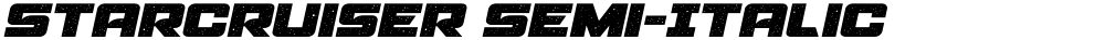 Starcruiser Semi-Italic