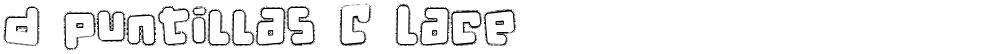 d puntillas C Lace