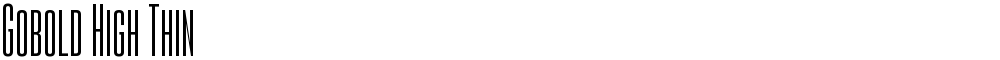 Gobold High Thin