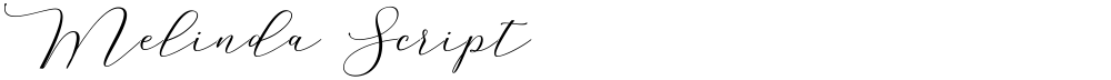 Melinda Script