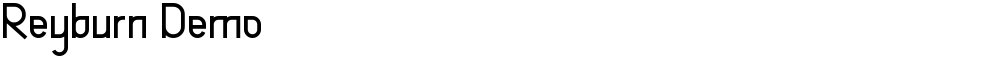 Reyburn Demo
