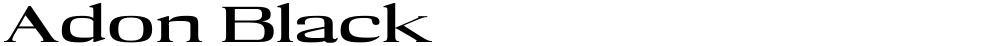 Adon Black