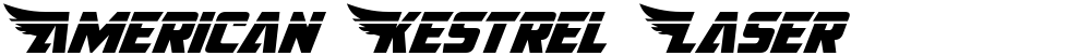 American Kestrel Laser