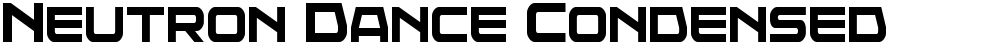Neutron Dance Condensed