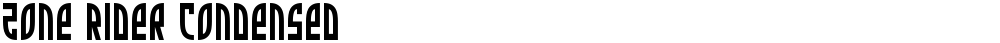 Zone Rider Condensed