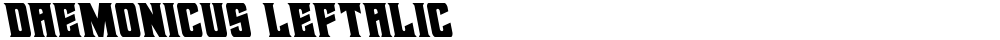 Daemonicus Leftalic
