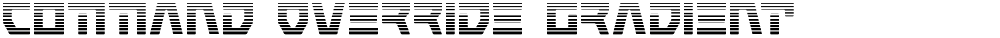 Command Override Gradient