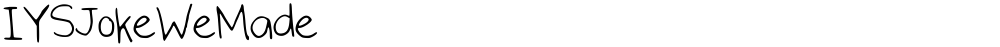 IYSJokeWeMade