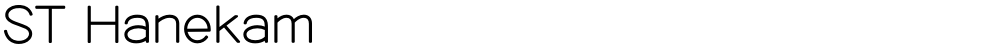 ST Hanekam