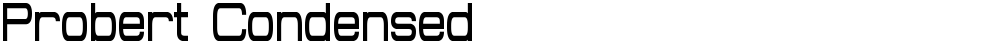 Probert Condensed