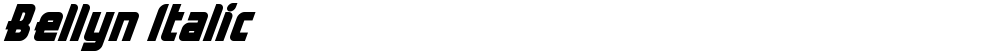 Bellyn Italic