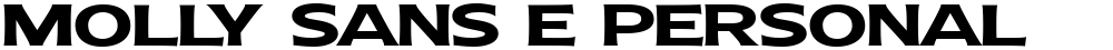 Molly Sans E PERSONAL