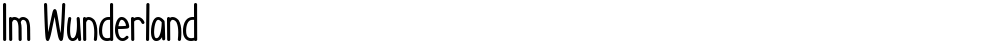 Im Wunderland