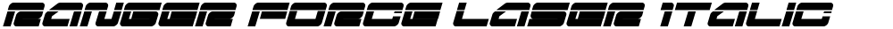 Ranger Force Laser Italic